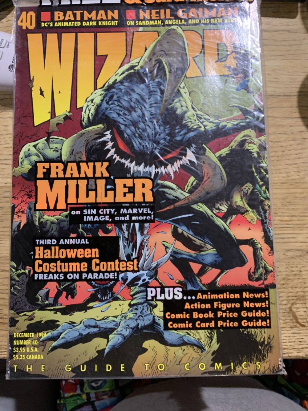 Wizard 40 (December) magazine collectible - Main Image 1