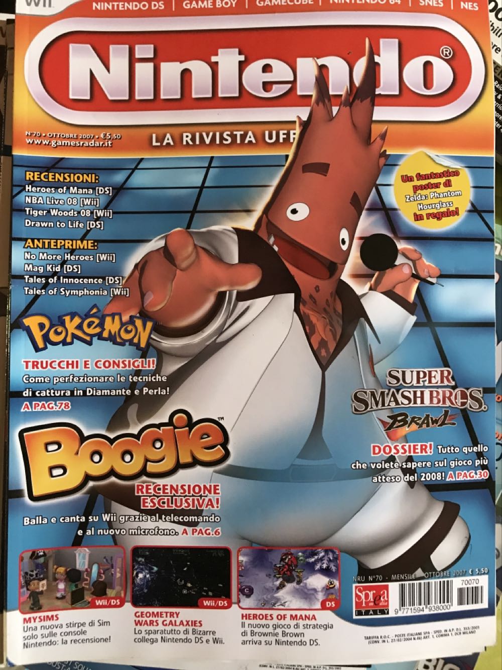 Nintendo La Rivista Ufficiale  (October) magazine collectible - Main Image 1