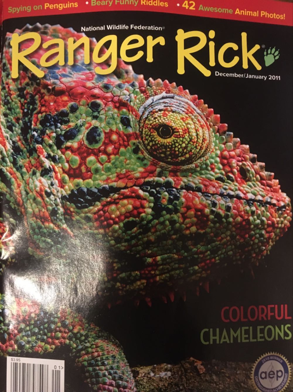 Ranger Rick  (December) magazine collectible [Barcode 074470797548] - Main Image 1
