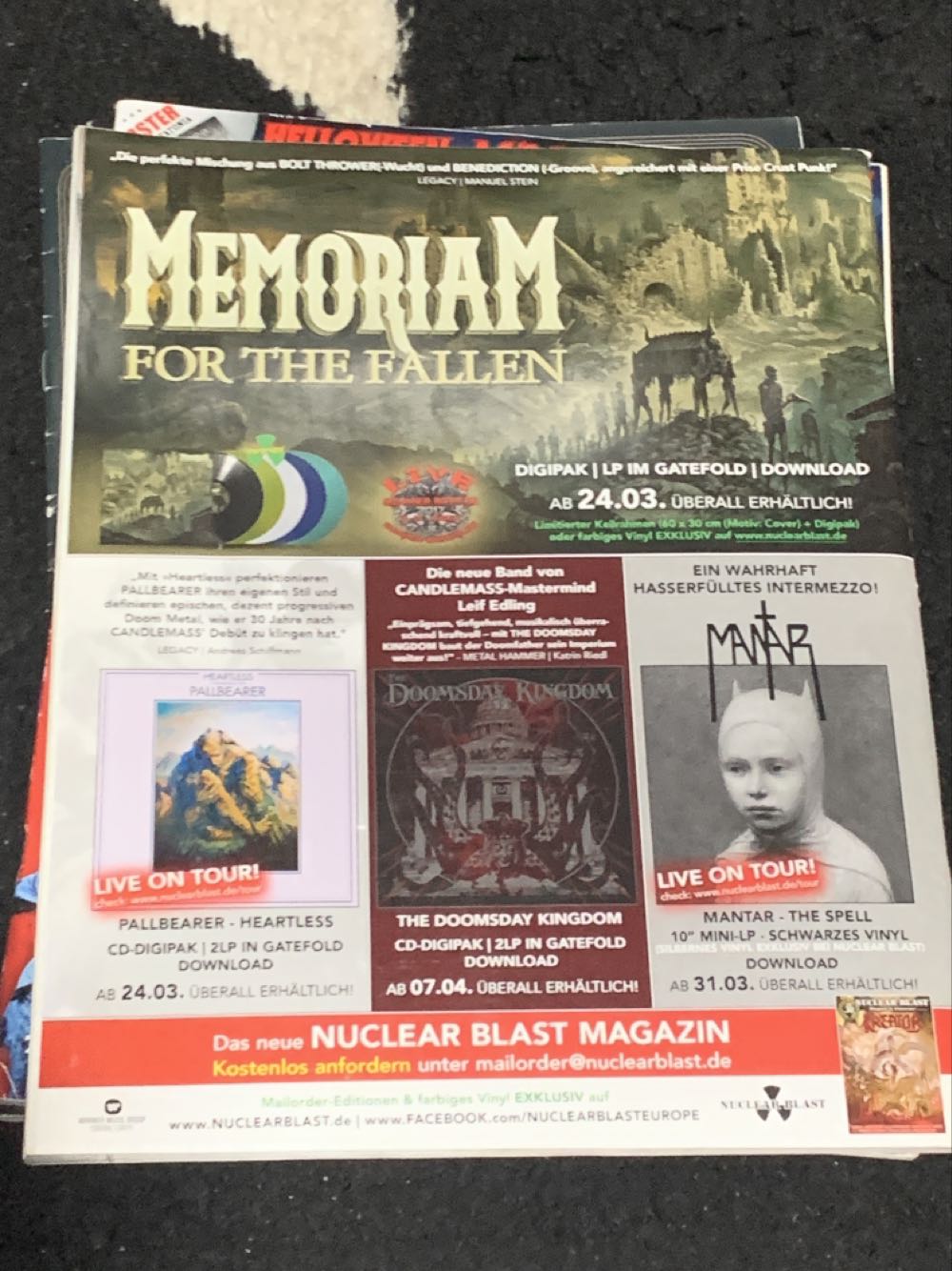 Rock Hard Germany  (April) magazine collectible [Barcode 4194378206907] - Main Image 2