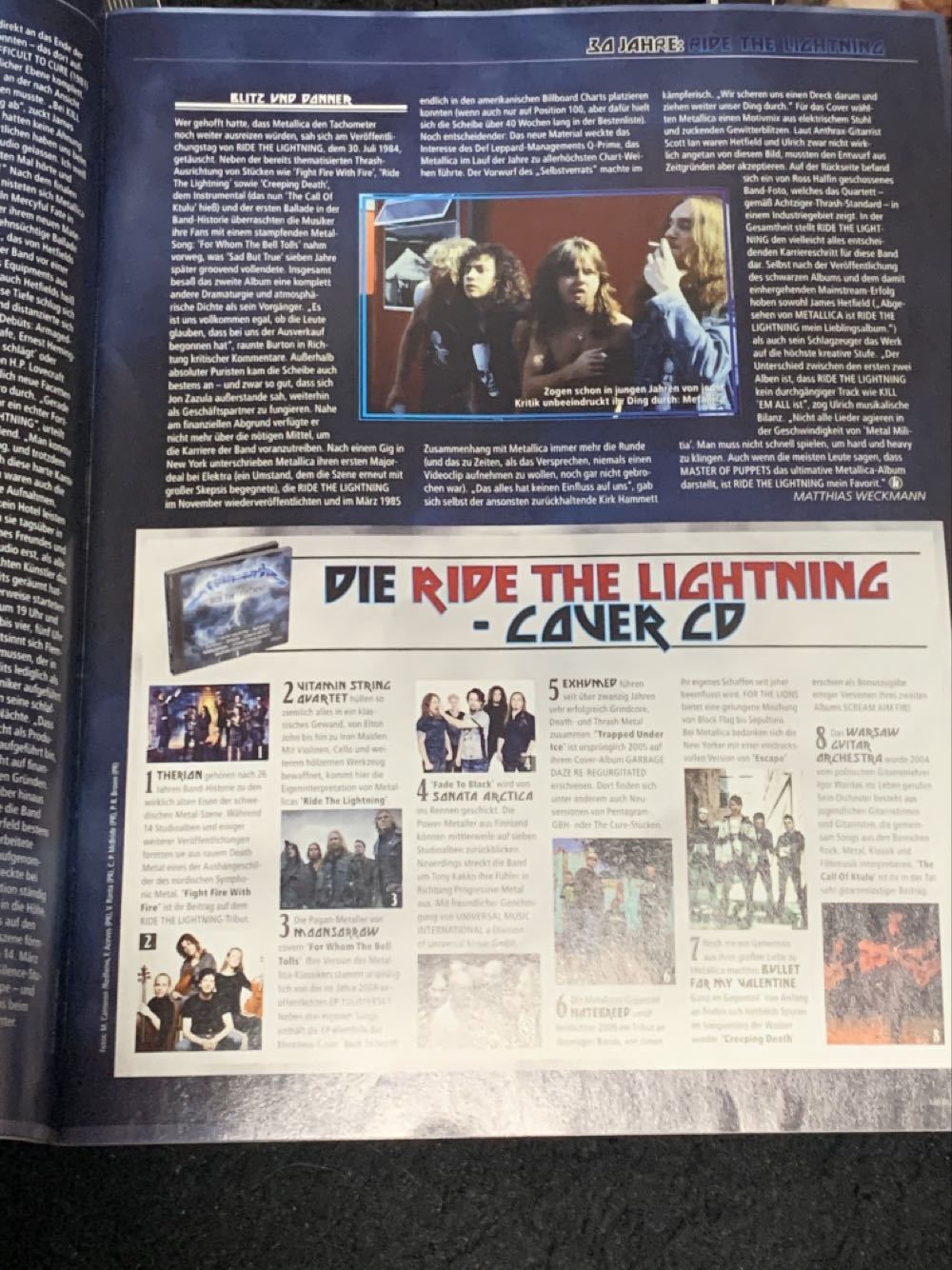 Metal Hammer Germany  (February) magazine collectible [Barcode 4190911508903] - Main Image 2