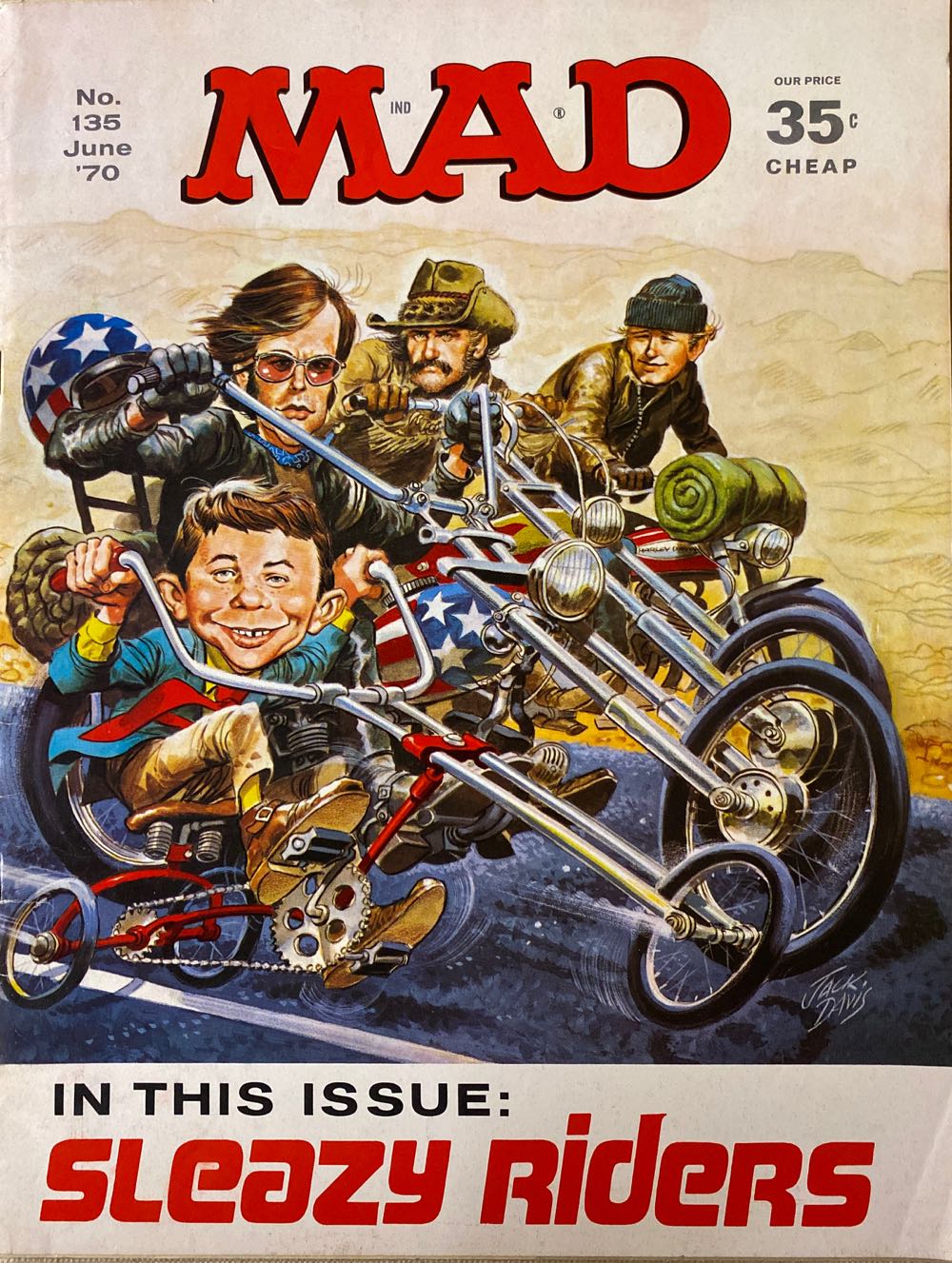 Mad Magazine #135  (June) magazine collectible - Main Image 1