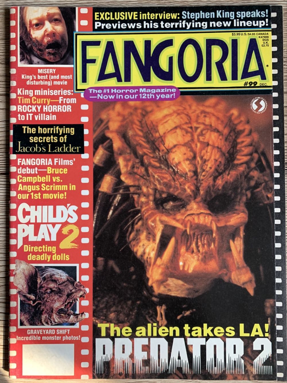 Fangoria  (December) magazine collectible - Main Image 1