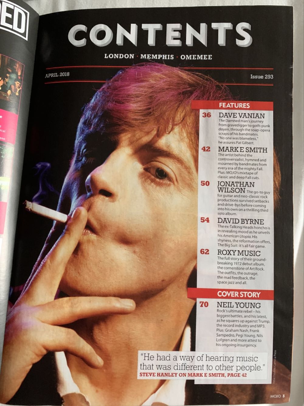 Mojo  (April) magazine collectible [Barcode 029074775508] - Main Image 2