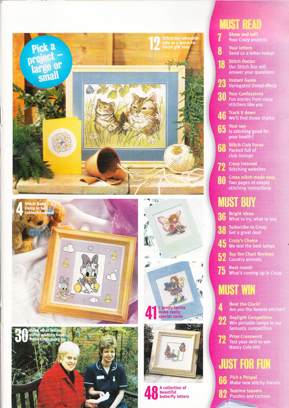 Cross Stitch Crazy  (June) magazine collectible [Barcode 9771467690004] - Main Image 3