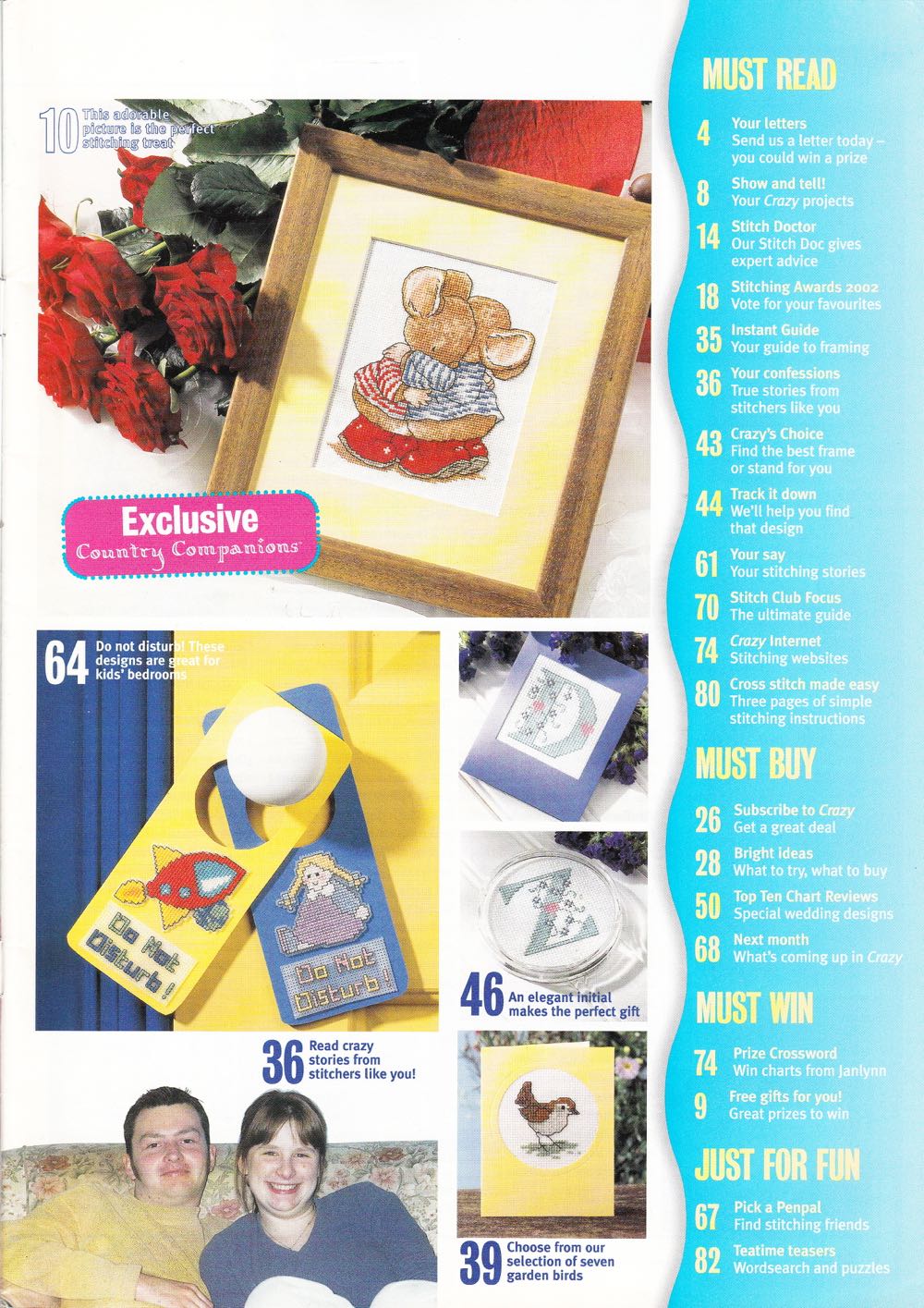 Cross Stitch Crazy  (February) magazine collectible [Barcode 9771467690004] - Main Image 3