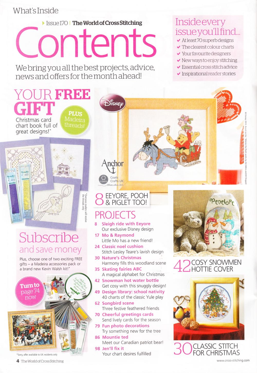 The World Of Cross Stitching  magazine collectible [Barcode 9771460197074] - Main Image 2