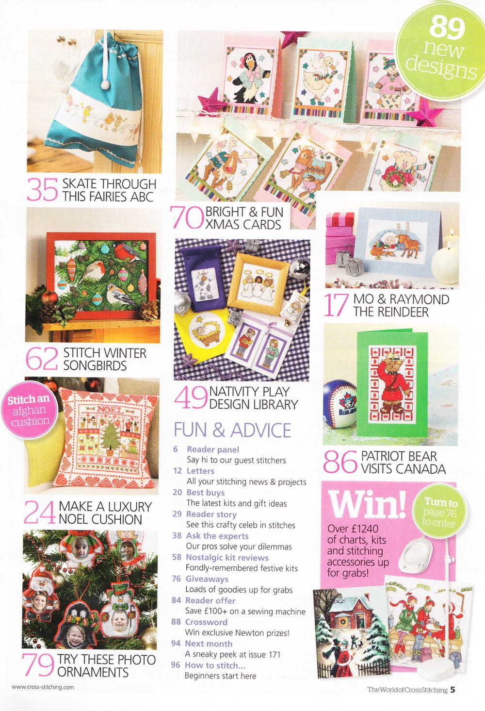 The World Of Cross Stitching  magazine collectible [Barcode 9771460197074] - Main Image 3