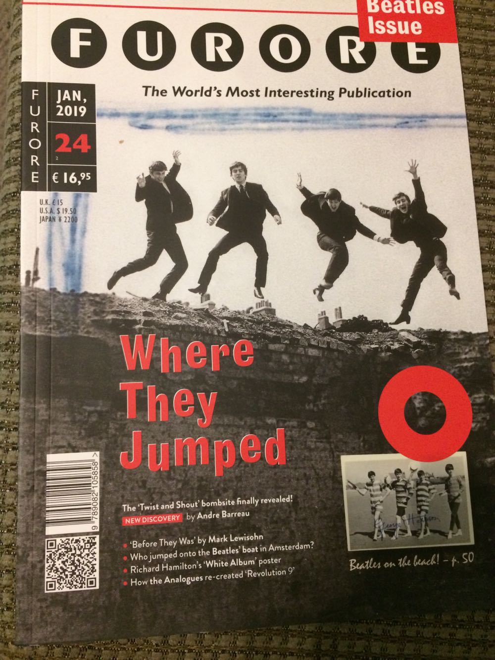 Furore Where They Jumped  (January) magazine collectible [Barcode 9789082105858] - Main Image 1