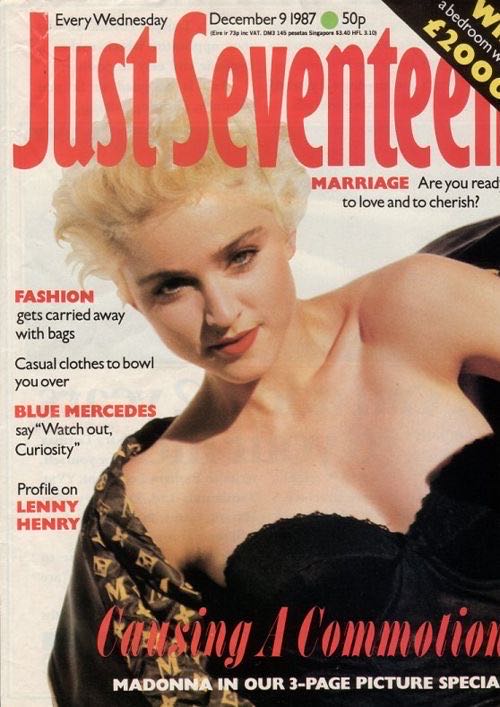 Madonna - Just Seventeen  magazine collectible - Main Image 1