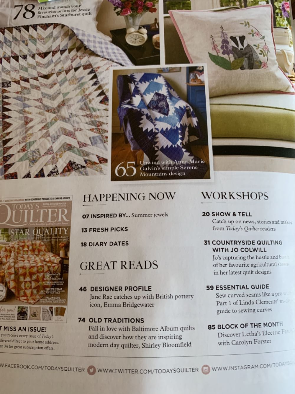 Today’s Quilter  magazine collectible [Barcode 9772059323997] - Main Image 2