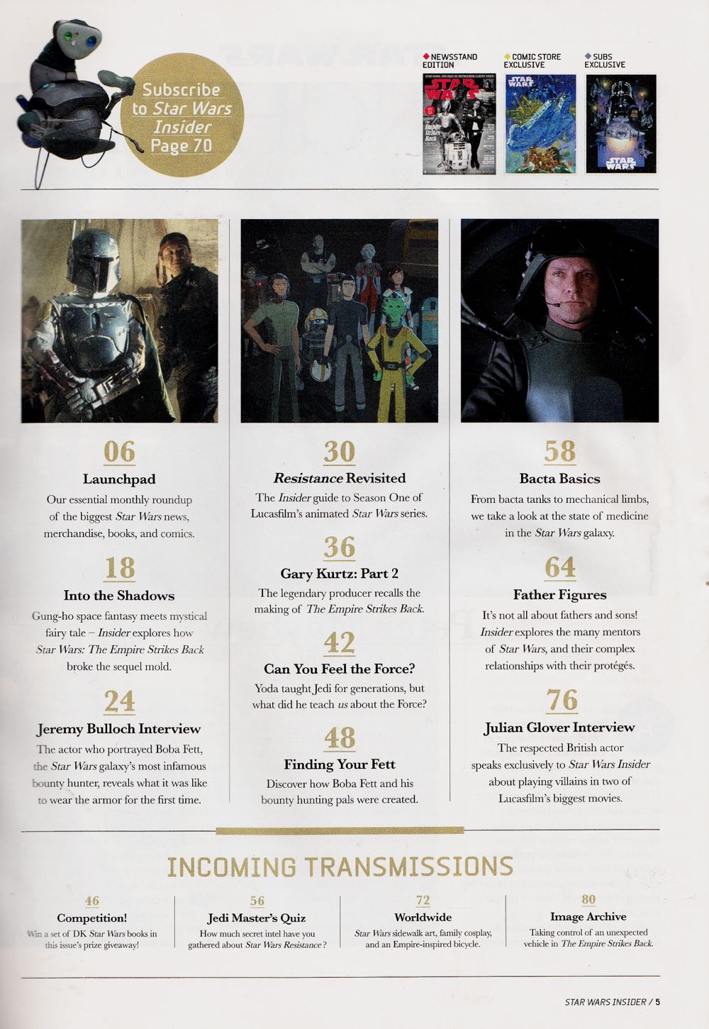 Star Wars Insider  (September) magazine collectible [Barcode 9771754075996] - Main Image 3