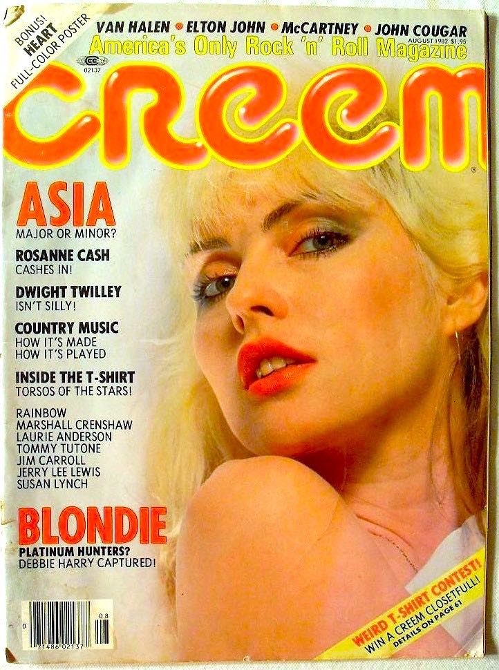 debbie harry - creem  magazine collectible - Main Image 1