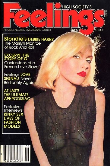 debbie harry - feelings  magazine collectible - Main Image 1