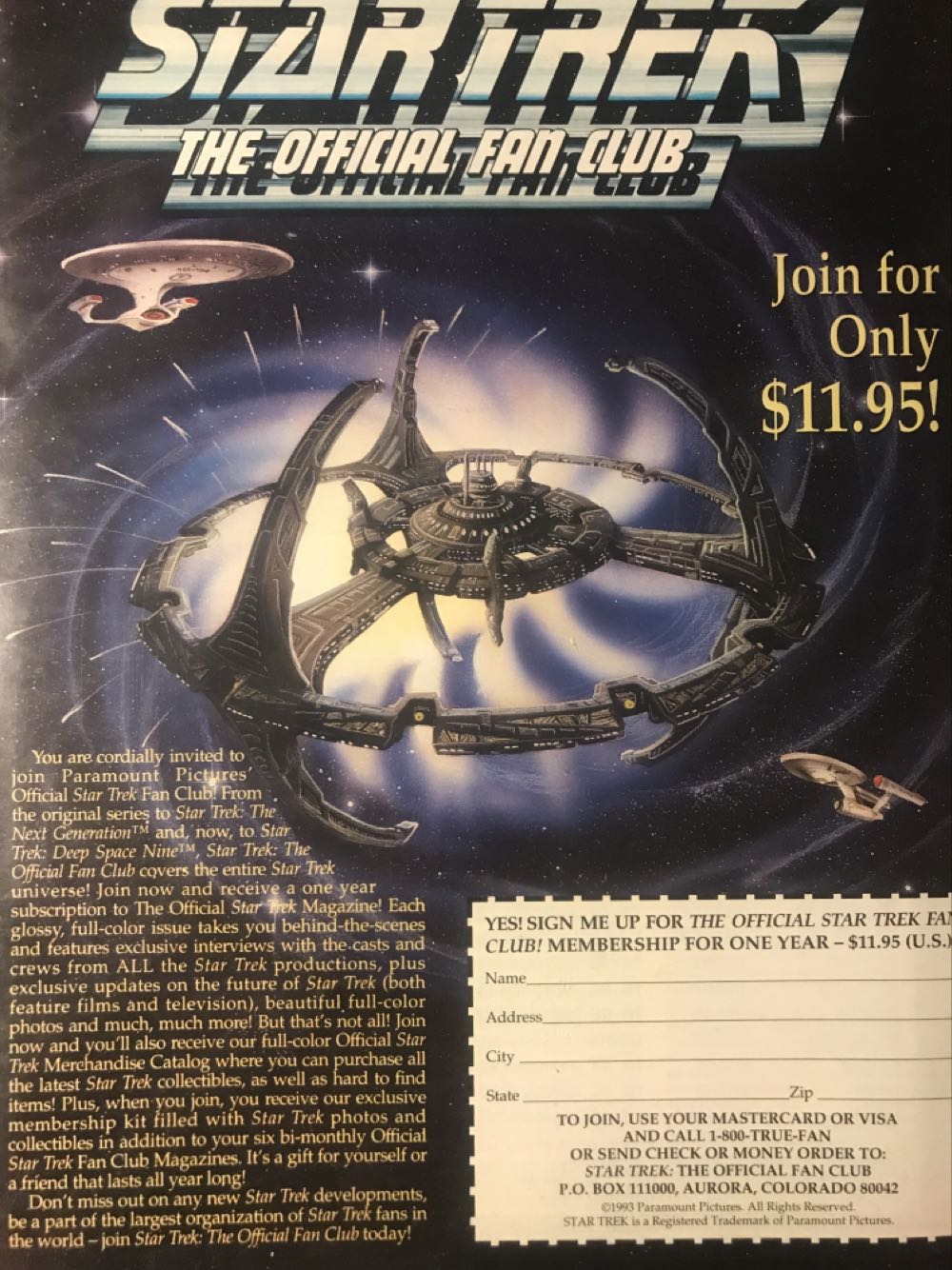 Star Trek The Official Fan Club Magazine #92  (July) magazine collectible [Barcode 016092778109] - Main Image 3