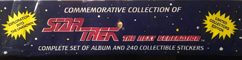 Star Trek TNG Commemorative Sticker Album  (May) magazine collectible [Barcode 080557830305] - Main Image 3