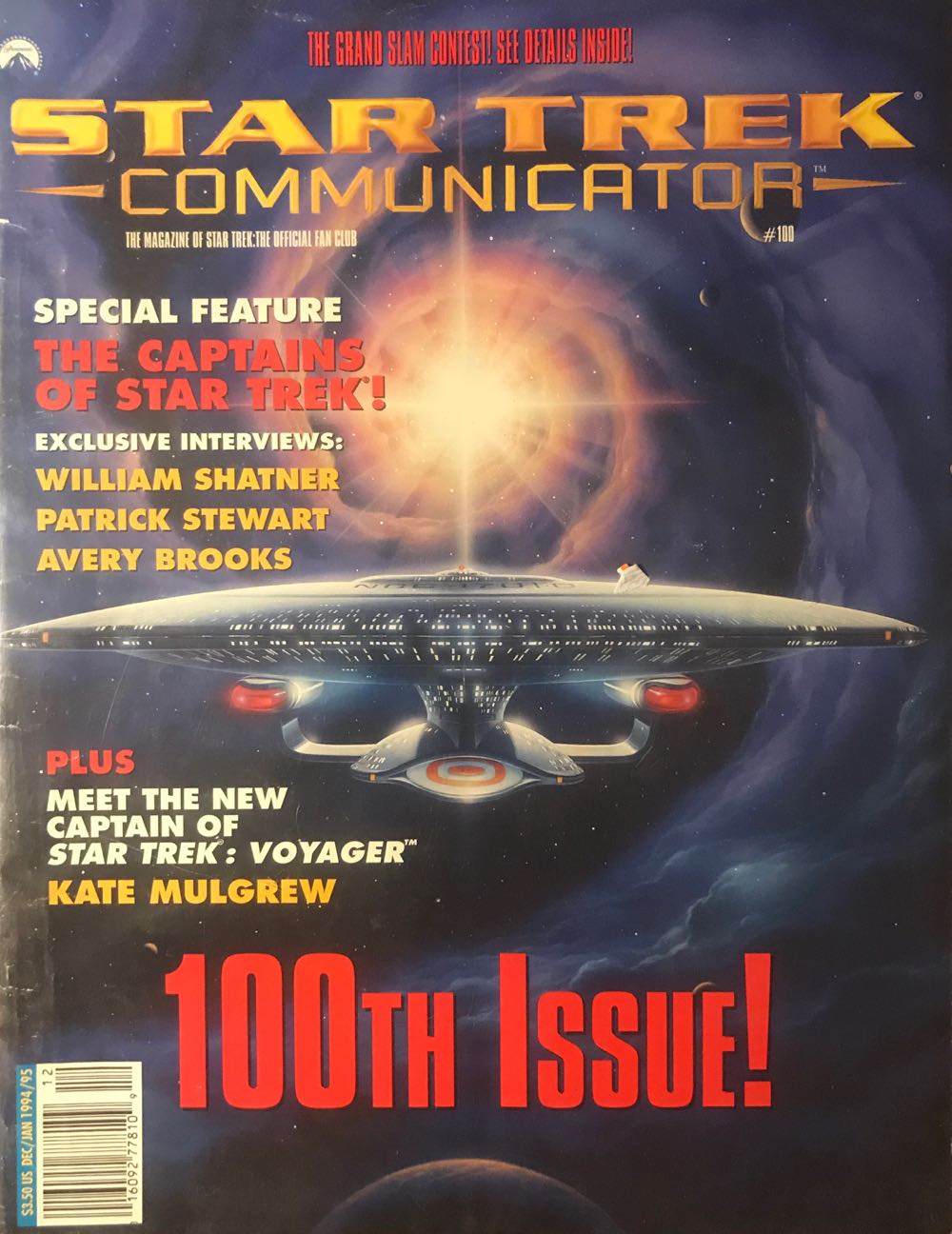 Star Trek Communicator #100  (December) magazine collectible [Barcode 016092778109] - Main Image 1