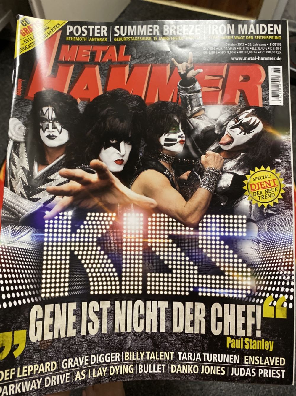 Metal Hammer  (Oktober) magazine collectible [Barcode 4190911507906] - Main Image 1