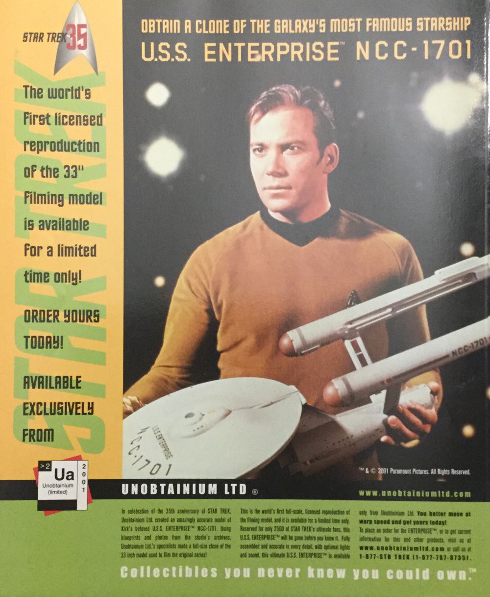 Star Trek The Magazine Vol. 2 Issue. 9  (January) magazine collectible [Barcode 071435182630] - Main Image 2