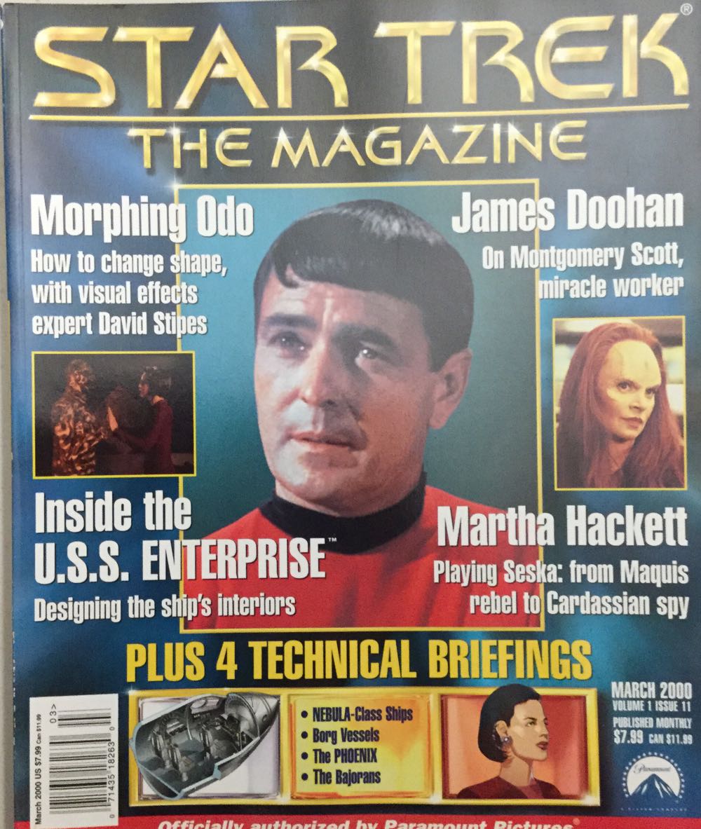 Star Trek The Magazine Vol. 1 Issue. 11  (March) magazine collectible [Barcode 071435182630] - Main Image 1