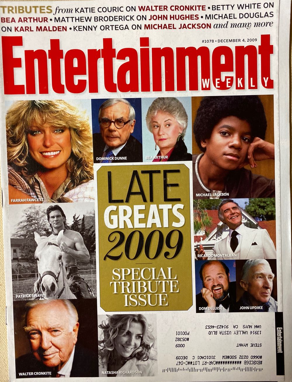 Entertainment Weekly #1078  (December) magazine collectible - Main Image 1