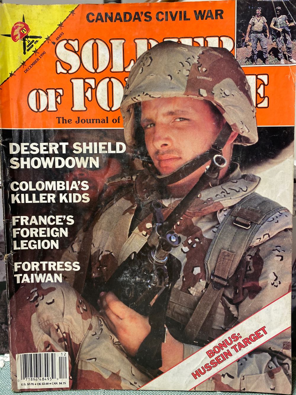 Soldier Of Fortune  (December) magazine collectible [Barcode 071896484939] - Main Image 1