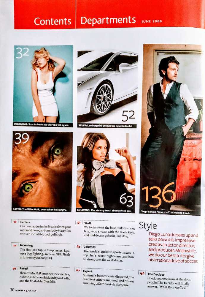 Maxim  (June) magazine collectible - Main Image 3