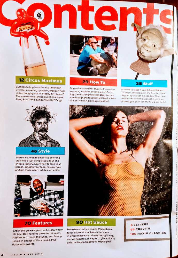 Maxim  (May) magazine collectible - Main Image 3