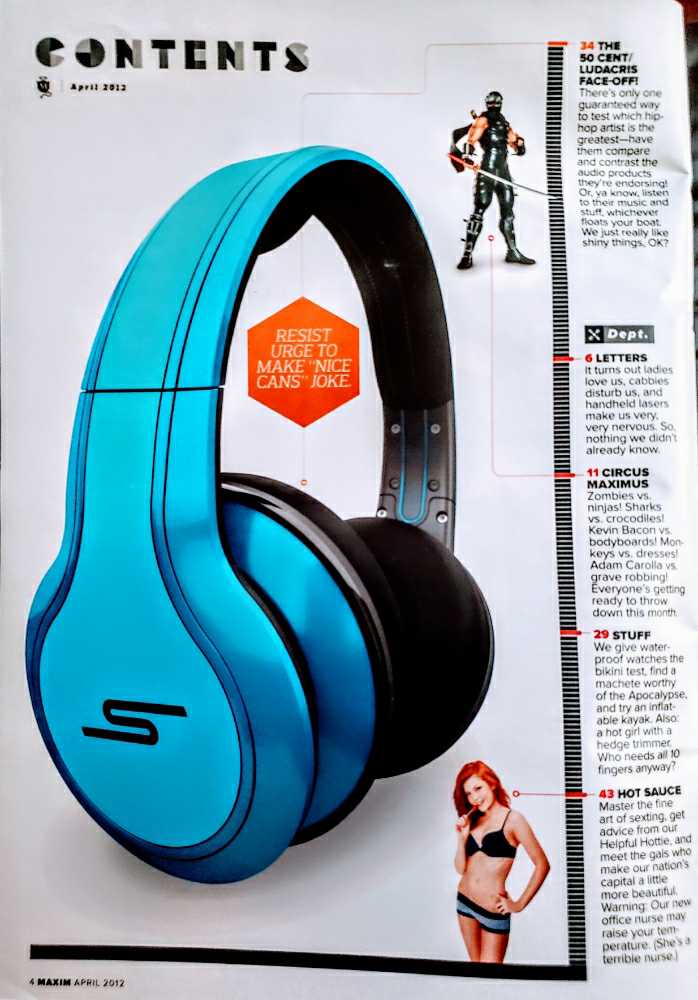 Maxim  (April) magazine collectible - Main Image 3