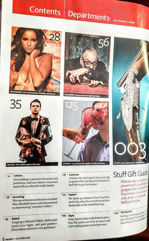 Maxim  (December) magazine collectible - Main Image 3