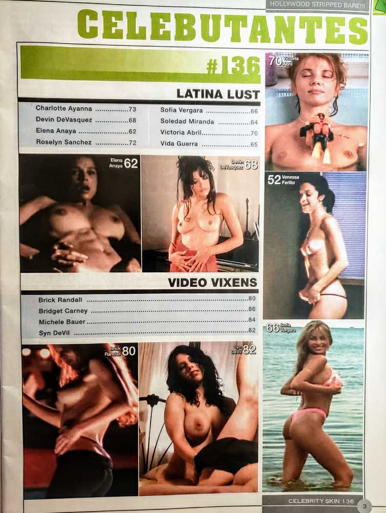 Celebrity Skin  (February) magazine collectible - Main Image 3