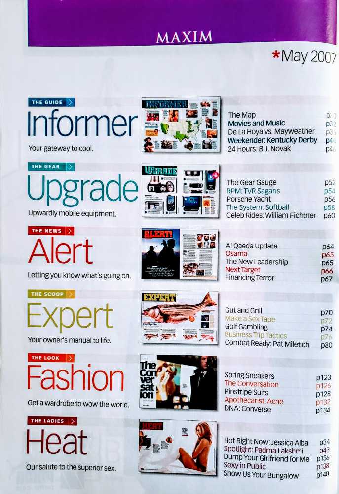 Maxim  (May) magazine collectible - Main Image 3