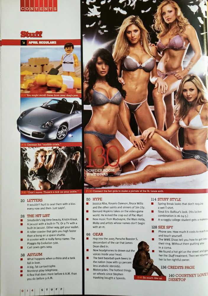 Stuff  (April) magazine collectible - Main Image 3