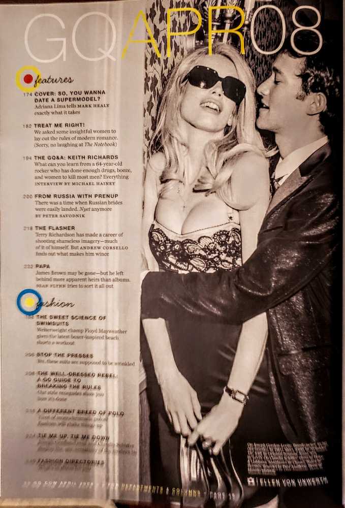 GQ  (April) magazine collectible - Main Image 3