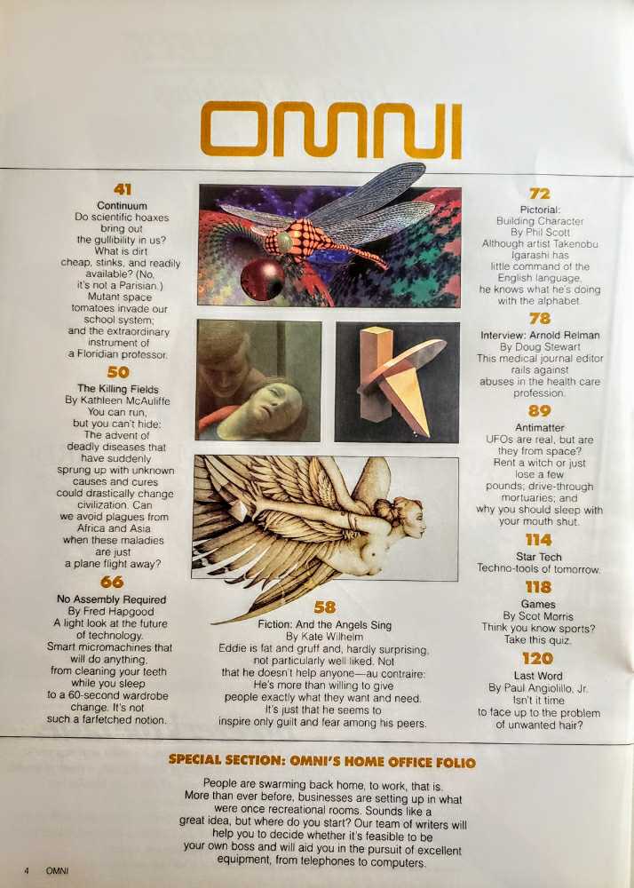 Omni  (May) magazine collectible - Main Image 3