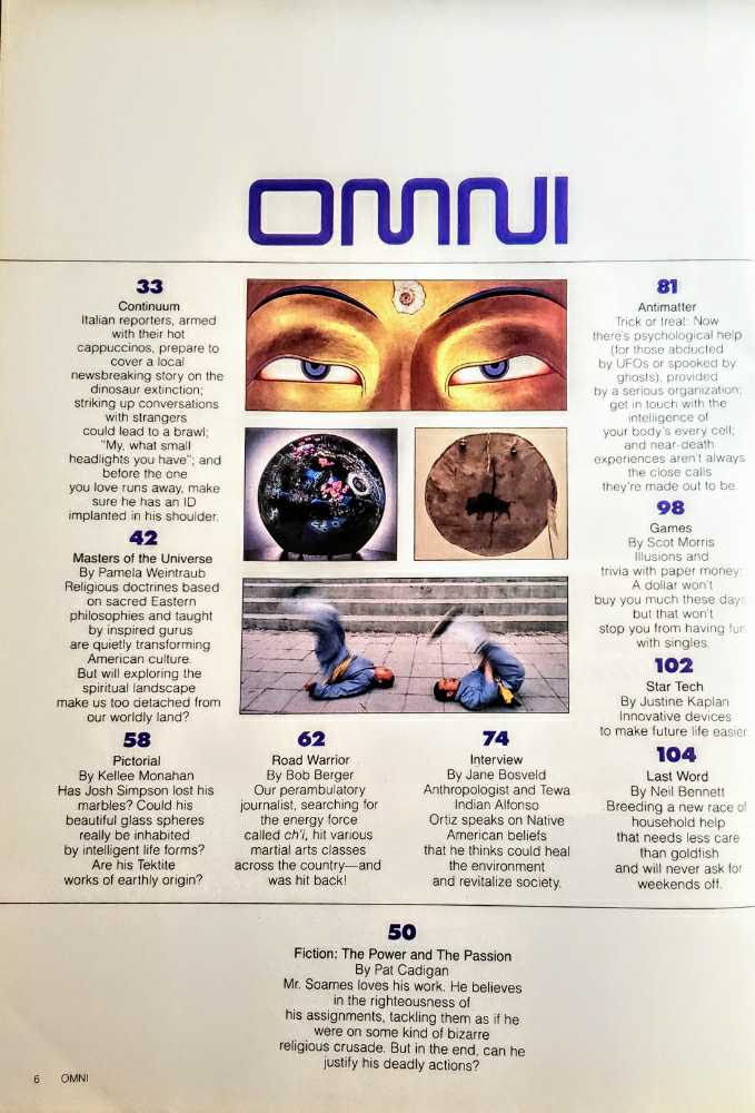 Omni  (May) magazine collectible - Main Image 4