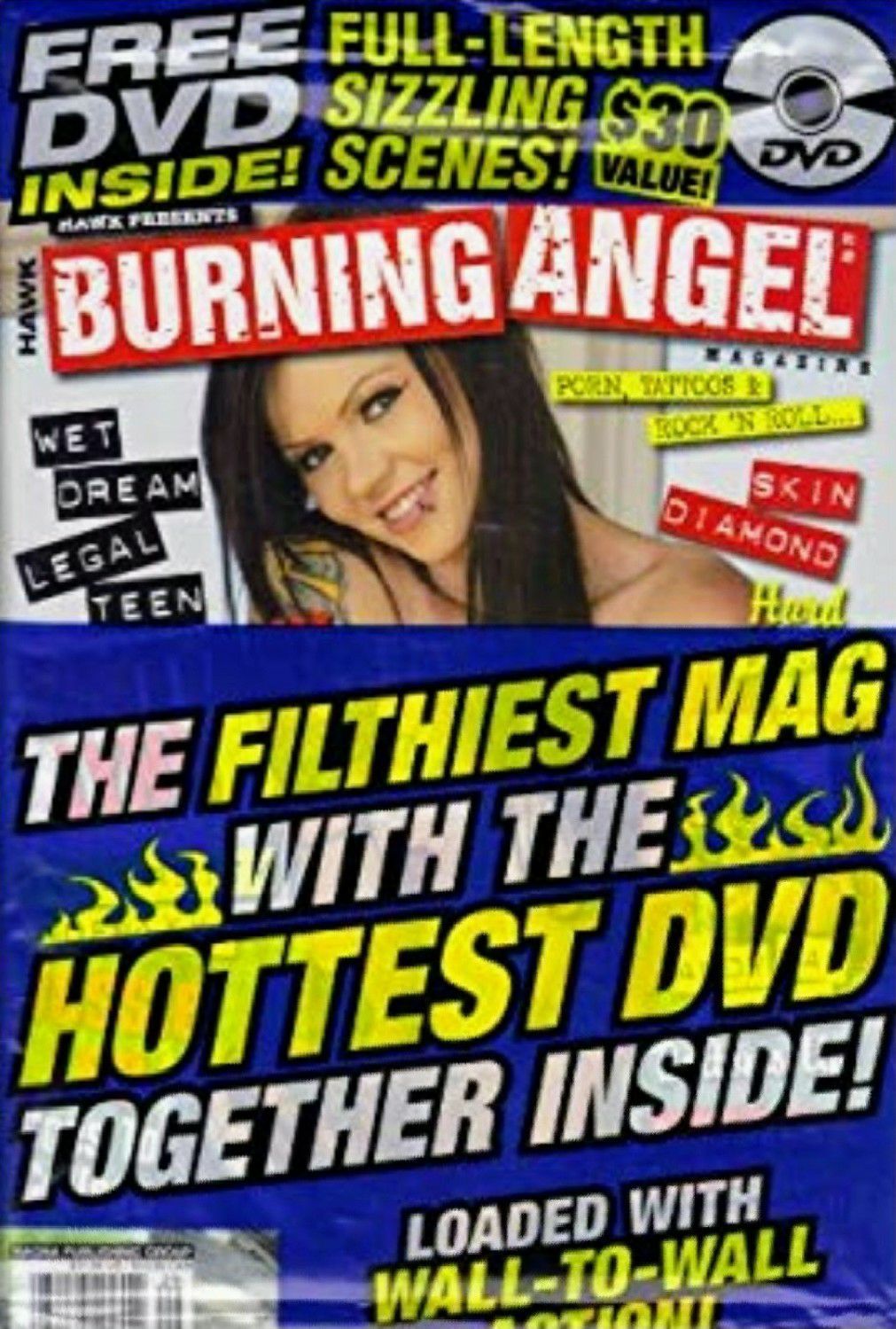 Burning Angel, Hawk presents  (January) magazine collectible - Main Image 2