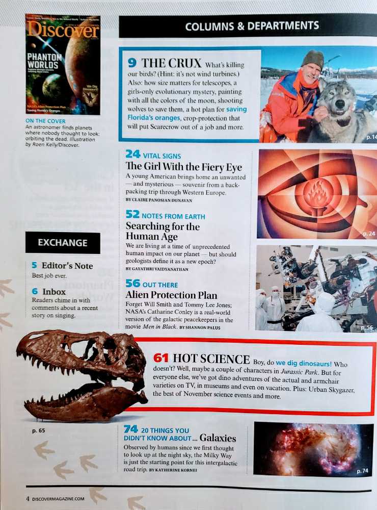 Discover  (November) magazine collectible - Main Image 3