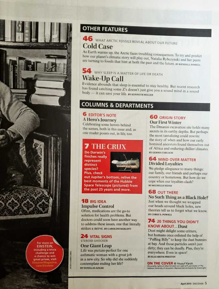 Discover  (April) magazine collectible - Main Image 3