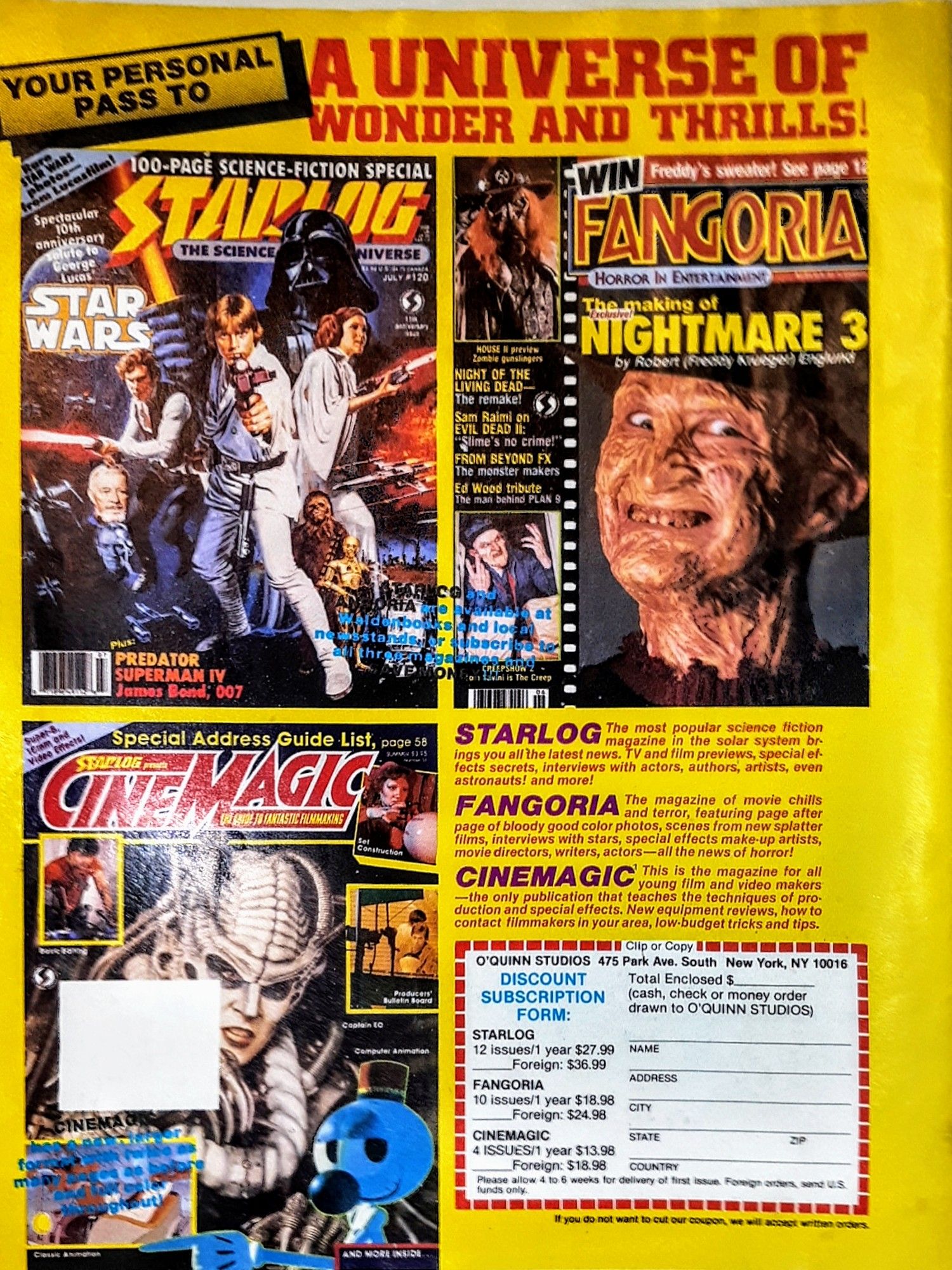 Superman IV: The Quest For Peace Official Poster Magazine  magazine collectible - Main Image 2