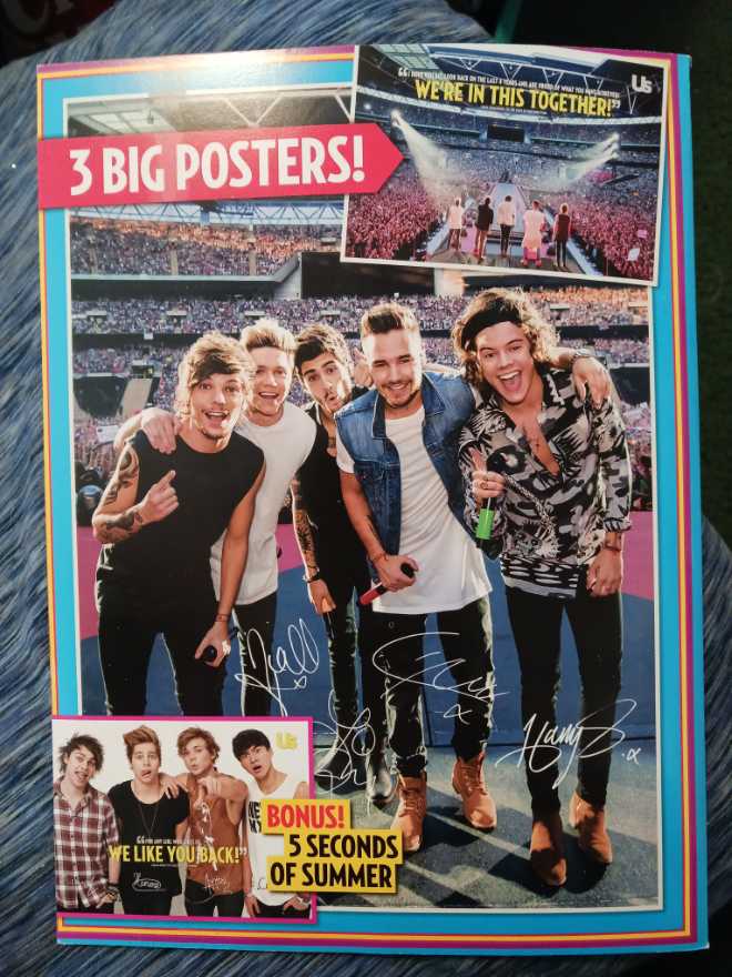 Us-One Direction  (December) magazine collectible [Barcode 072440341999] - Main Image 2
