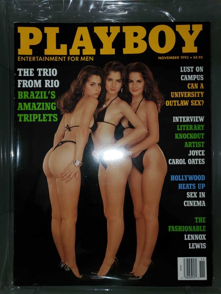 Playboy 1993  (November) magazine collectible [Barcode 03009550] - Main Image 4