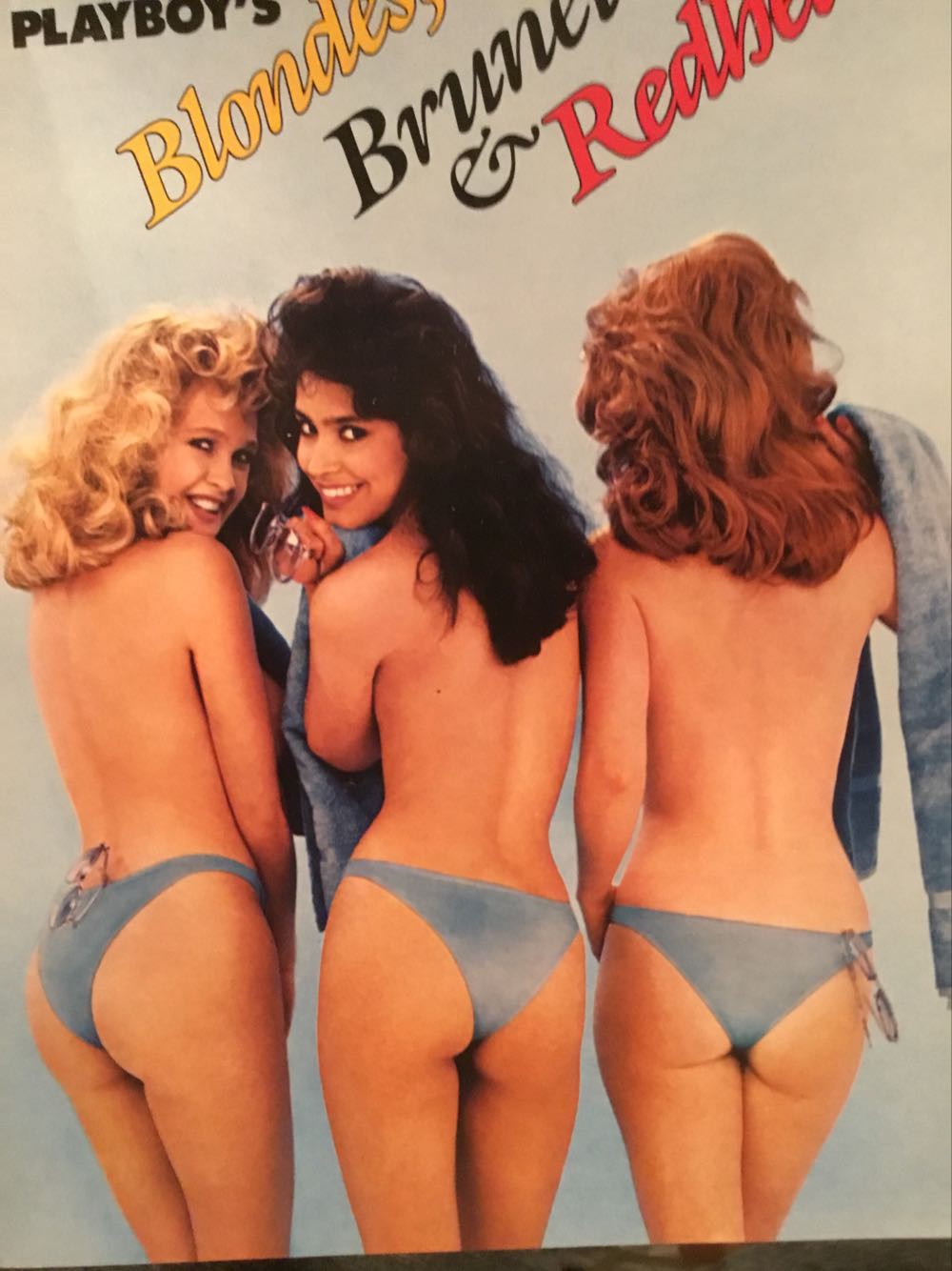Playboy’s Blondes, Brunettes & Redheads  magazine collectible [Barcode 030095385805] - Main Image 2