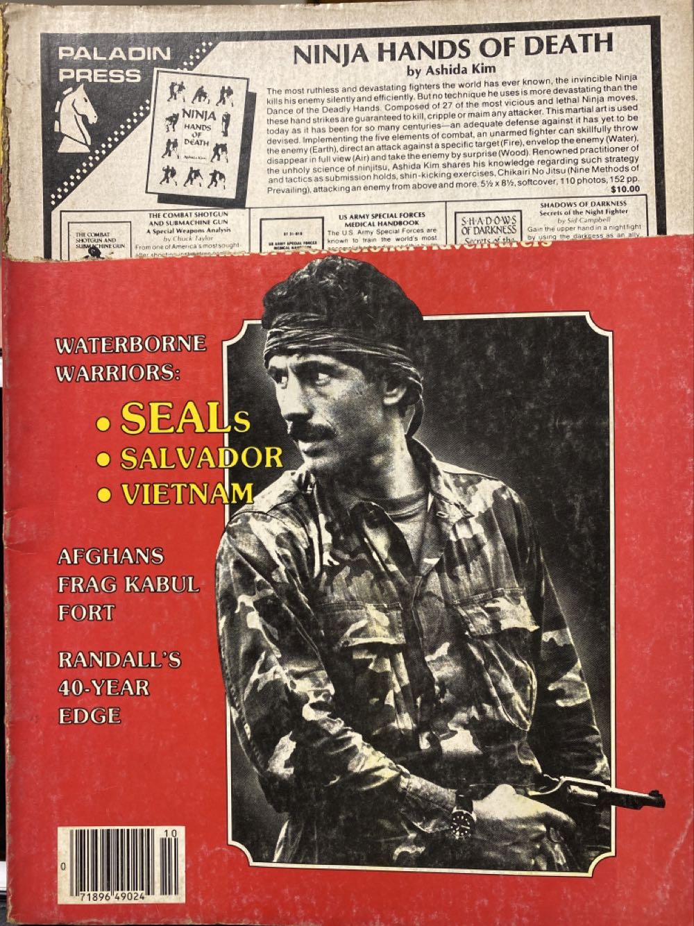 Soldier Of Fortune  (October) magazine collectible - Main Image 1
