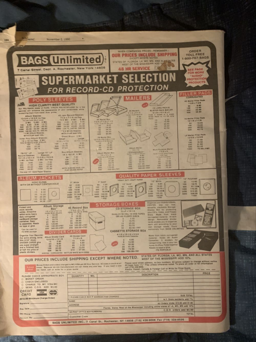 Goldmine The Collector’s Record & Compact Disc Marketplace  (November) magazine collectible [Barcode 08322219322474] - Main Image 2
