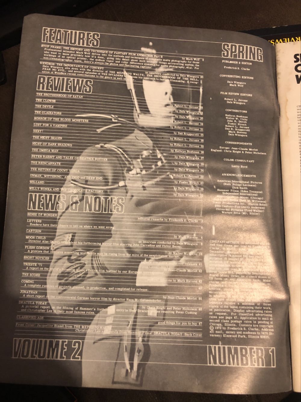 Cinefantastique 2-1  (March) magazine collectible - Main Image 2