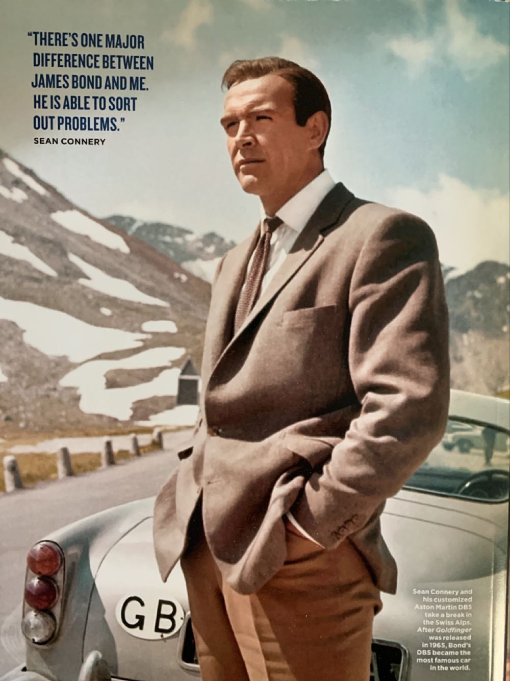 Bond-Sean Connery  magazine collectible [Barcode 07485171140856] - Main Image 2