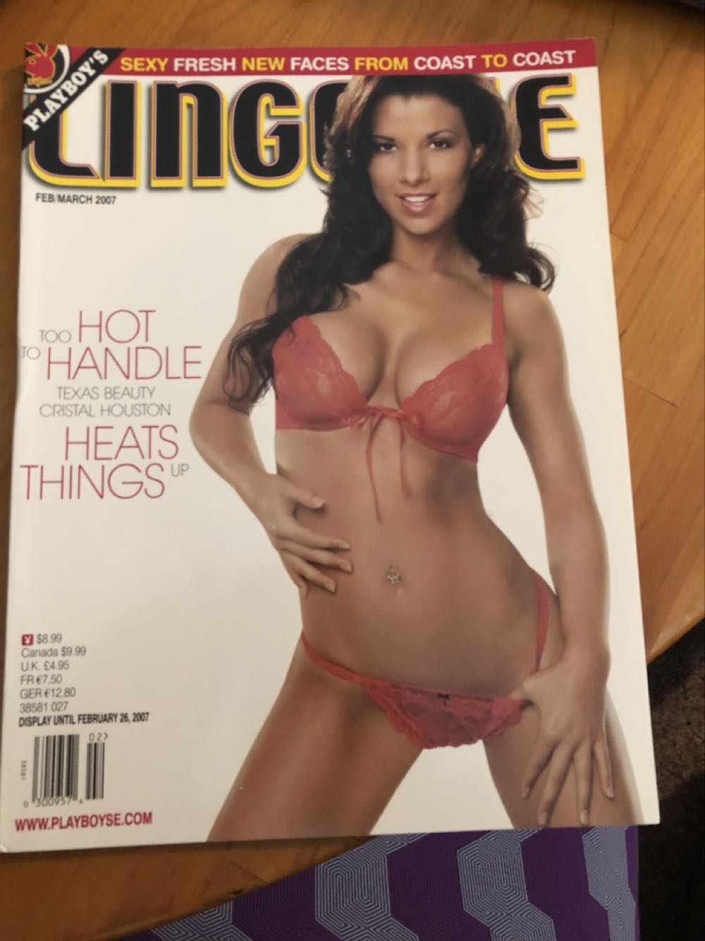 Playboy’s Lingerie  (February) magazine collectible [Barcode 03010000087702] - Main Image 1