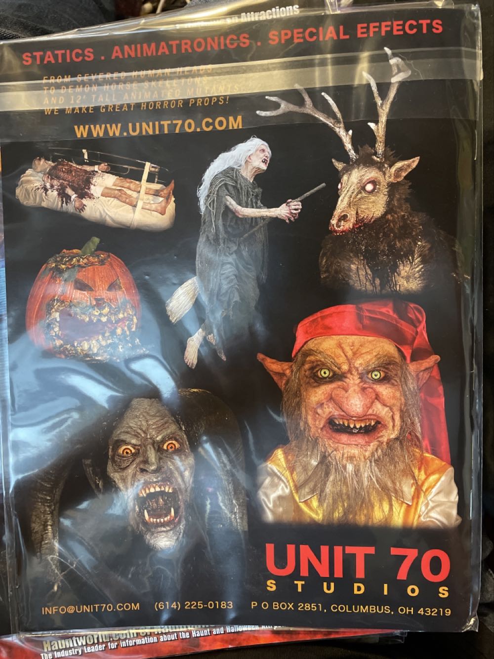 Hauntworld Magazine  magazine collectible - Main Image 2