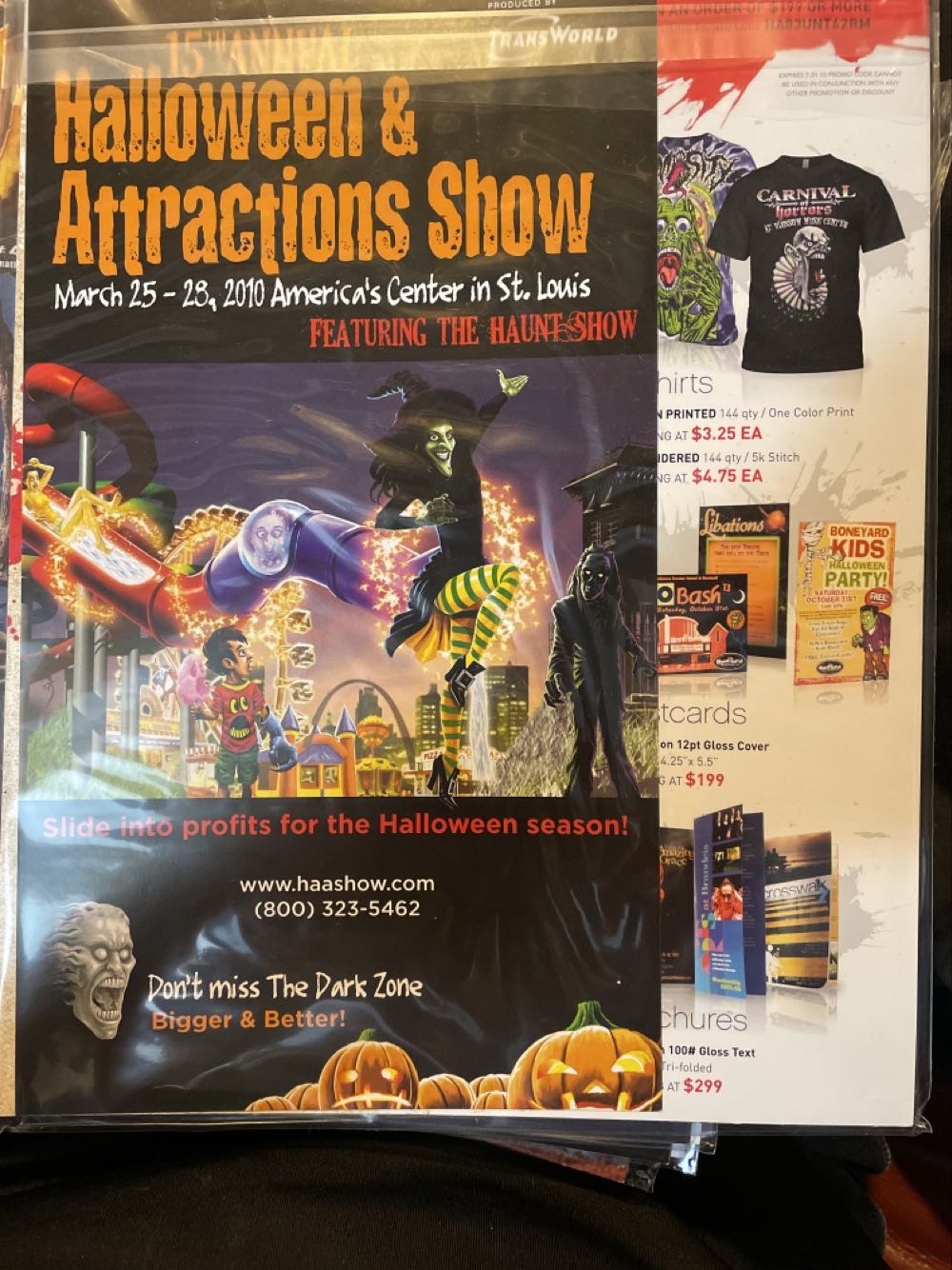 Hauntworld Magazine  magazine collectible - Main Image 2